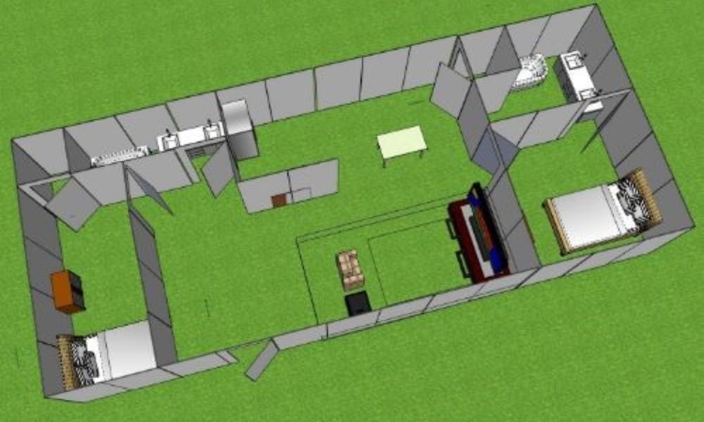 Mobile Modular Shoot House (MMSH) Kontek Industries